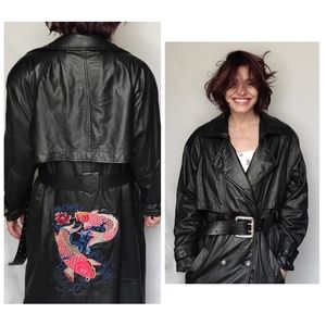 Unique long overcoat extravagant